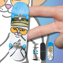 Load image into Gallery viewer, NERMAL S THOMPSON MINI SKATEBOARD BLUE
