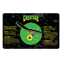 Load image into Gallery viewer, CREATURE LOGO OUTLINE METALLIC LARGE COMPLETE 8.25
