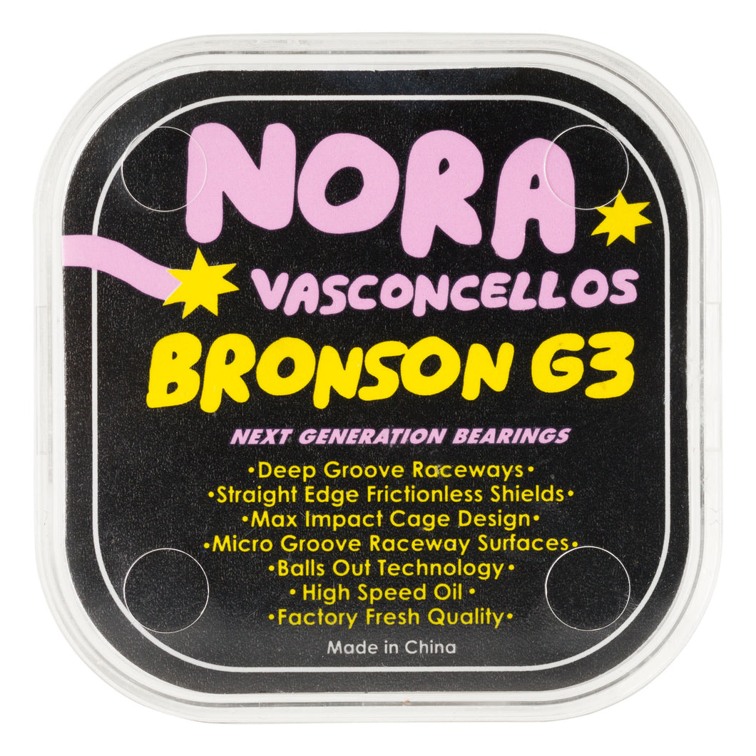 BRONSON SPEED CO G3 .NORA VASCONCELLOS PRO BEARINGS 8 PK