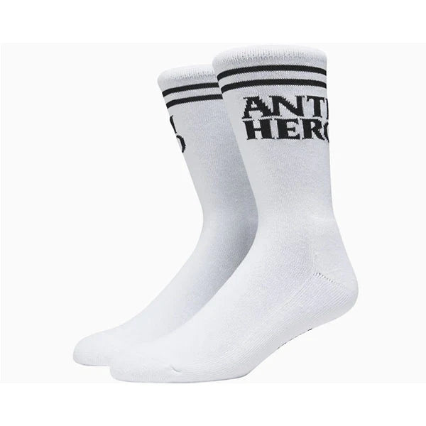 ANTI-HERO IF FOUND SOCKS WHITE/BLACK