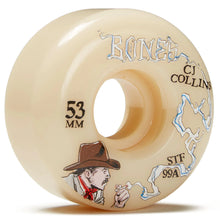 Load image into Gallery viewer, BONES STF COLLINS COWBOY UP V2 53MM 99A (SET OF 4)
