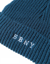 Load image into Gallery viewer, 5 BORO 5BNY BEANIE SEAPORT BLUE
