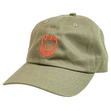 Load image into Gallery viewer, SPITFIRE LIL BIGHEAD STRAPBACK HAT OLIVE/RED
