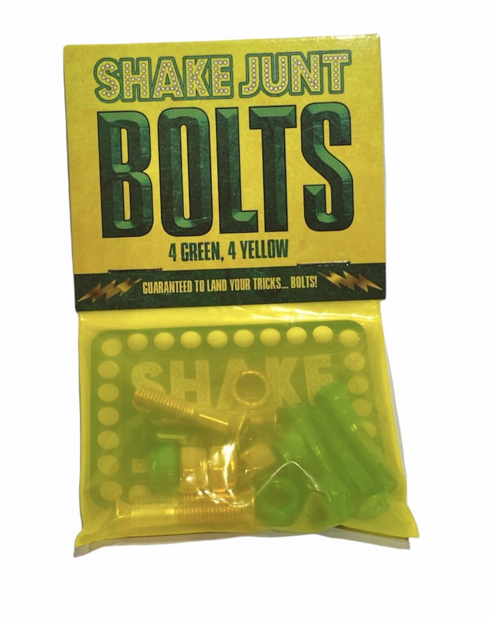 SHAKE JUNT BAG-O-BOLTS ALL GREEN/YELLOW HARDWARE PHILLIPS