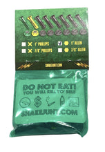Load image into Gallery viewer, SHAKE JUNT BAG-O-BOLTS GREEN/YELLOW HARDWARE ALLEN
